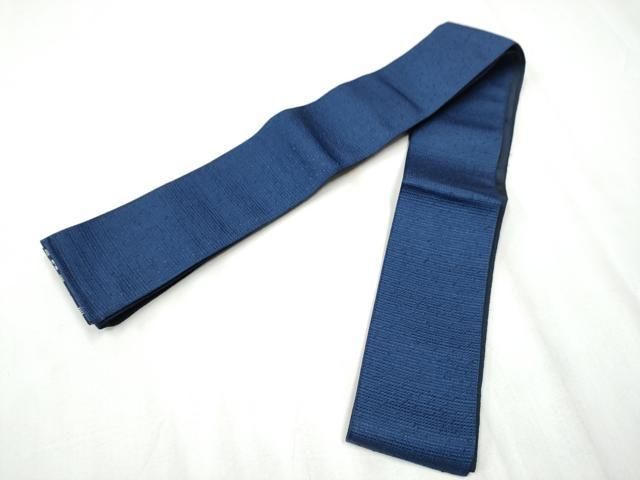 平和屋着物○男性 節約 本場筑前博多織 両面 角帯 献上 正絹 逸品