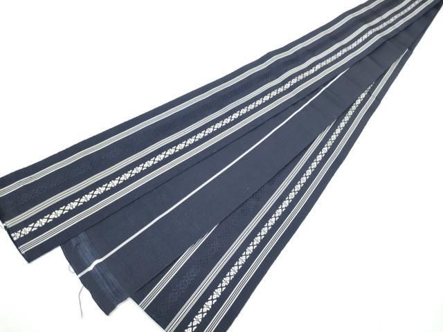 平和屋着物○男性 本場筑前博多織 角帯 献上 証紙付き 正絹 逸品