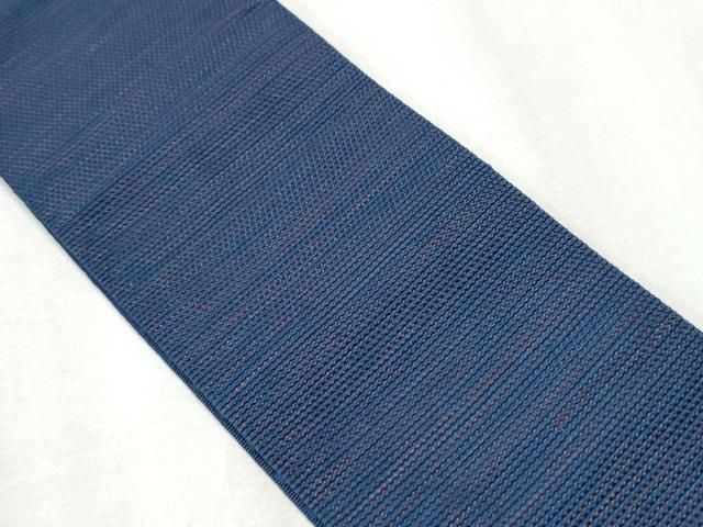 平和屋着物○男性 本場筑前博多織 両面 角帯 鱗文様 井上絹織物謹製