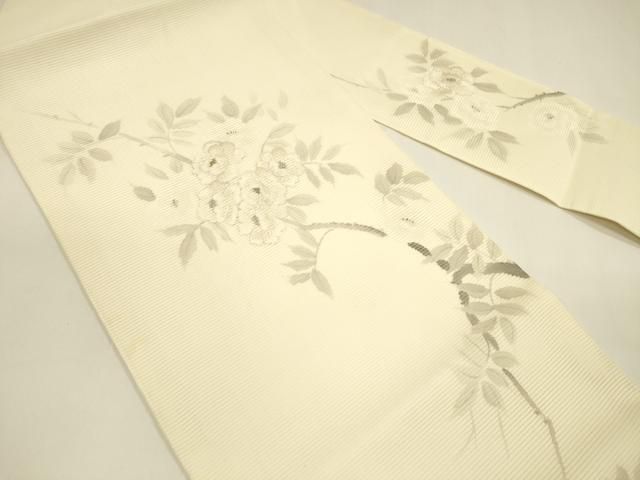 平和屋着物＊夏物 九寸名古屋帯 草葉文 正絹 逸品 DAAY8319cm 平和屋