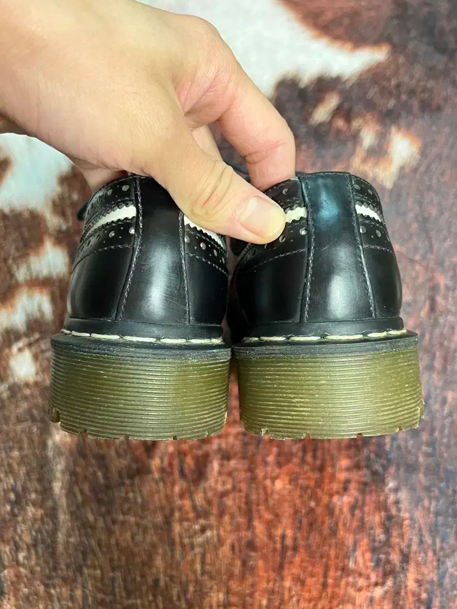 良品 Dr.Martens ドクターマーチン10458 ウィングチップ UK8 良品 Dr