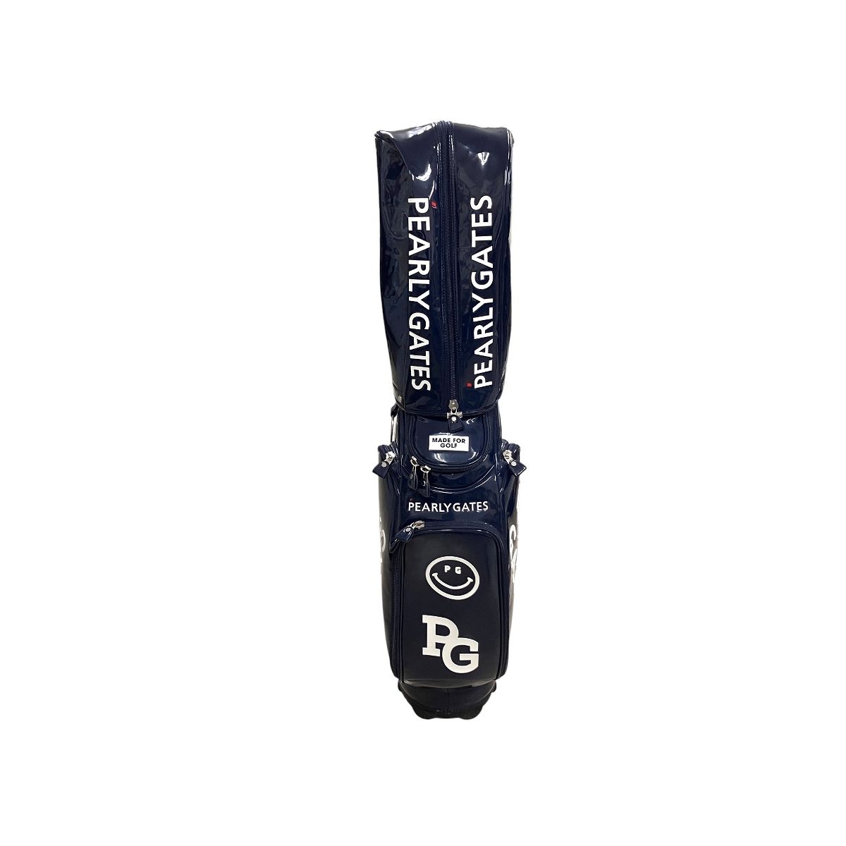 PEARLY GATES 053-1980003 キャディバック エナメル ネイビー パーリー