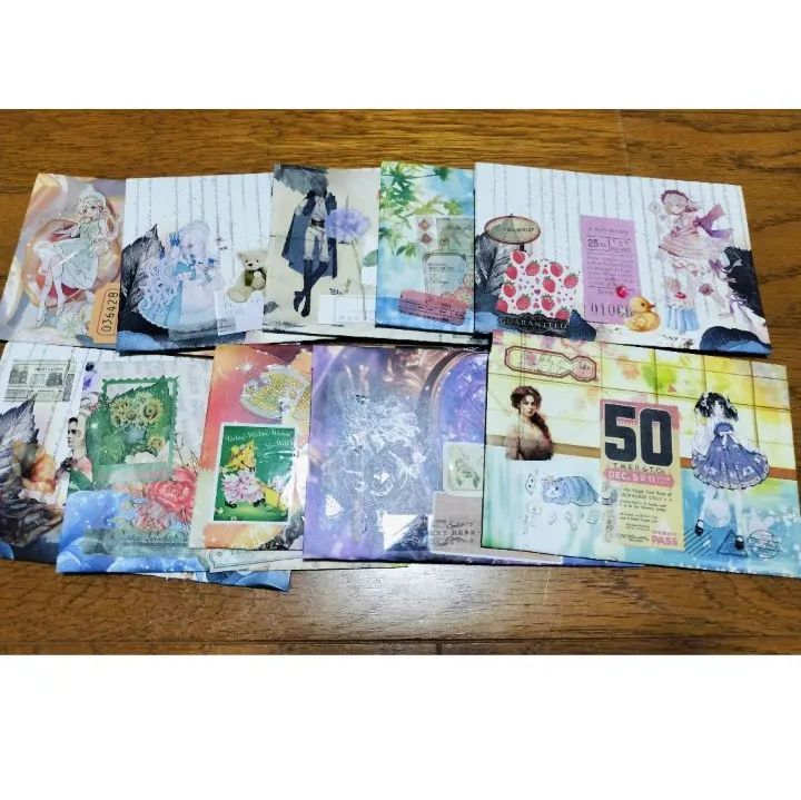 コラージュ封筒.ꕤ*.゜定形内Size、オリジナル♫ - メルカリ