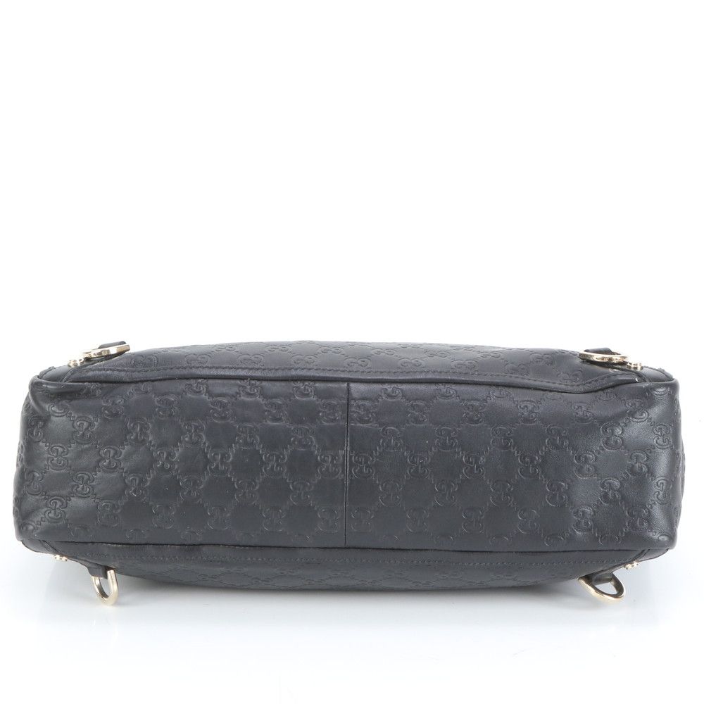 新品同様 グッチ グッチシマ アビー レザー トート バッグ 肩掛け