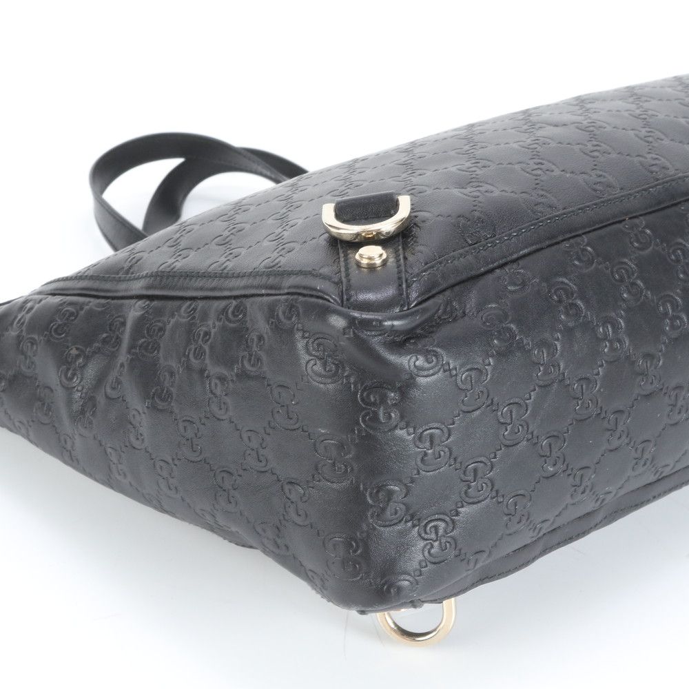 新品同様 グッチ グッチシマ アビー レザー トート バッグ 肩掛け