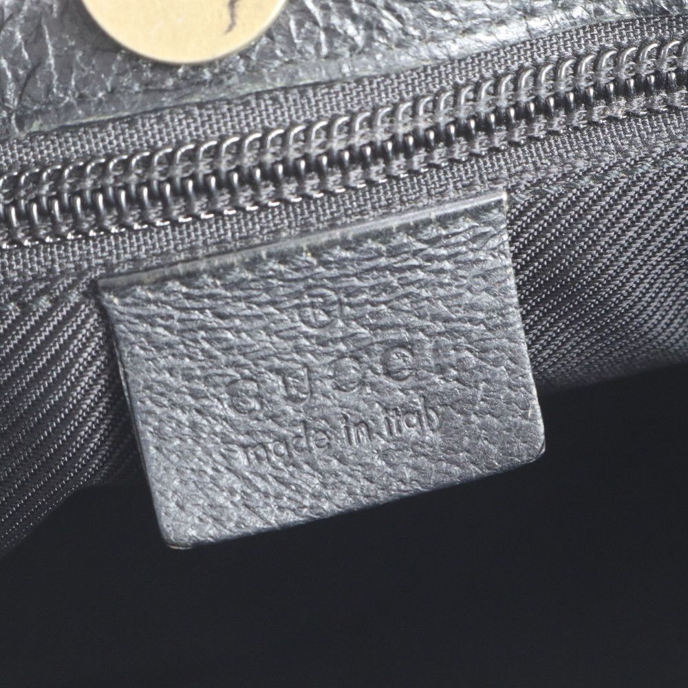 極美品✨グッチ クレストロゴ ショルダーバッグ レザー メッセンジャーバッグ 黒 12480606_1.jpg