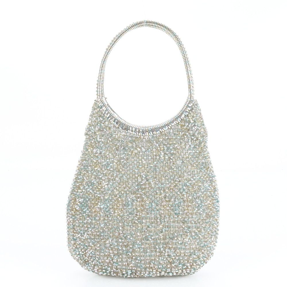 美品 アンテプリマ ワイヤーバッグ ラインストーン ビジュー チャーム