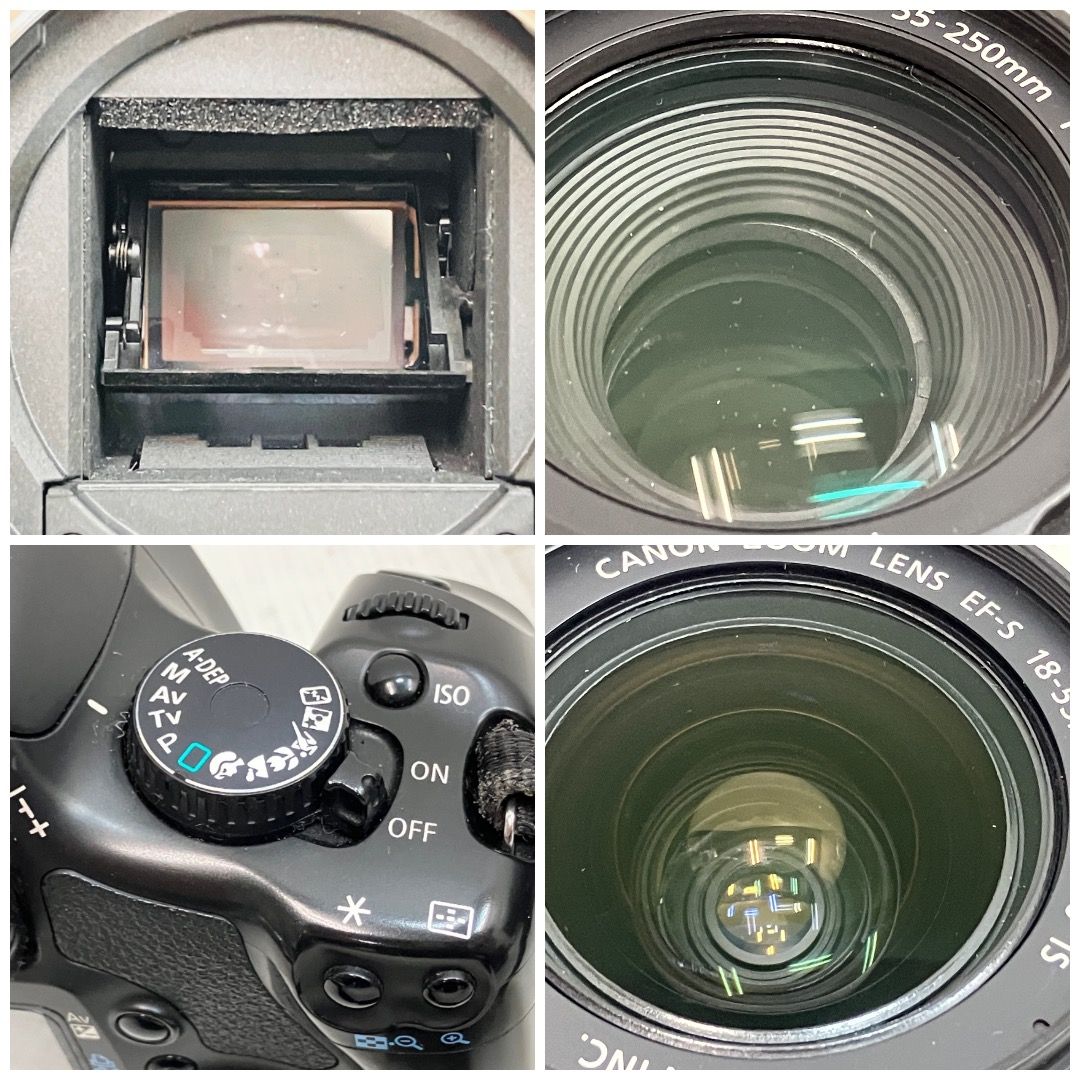 Canon EOS Kiss X2 DS126181 ダブルズームキット EF-S 18-55mm 55