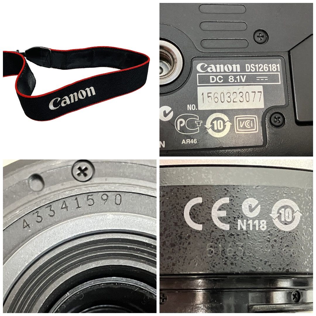 Canon EOS Kiss X2 DS126181 ダブルズームキット EF-S 18-55mm 55