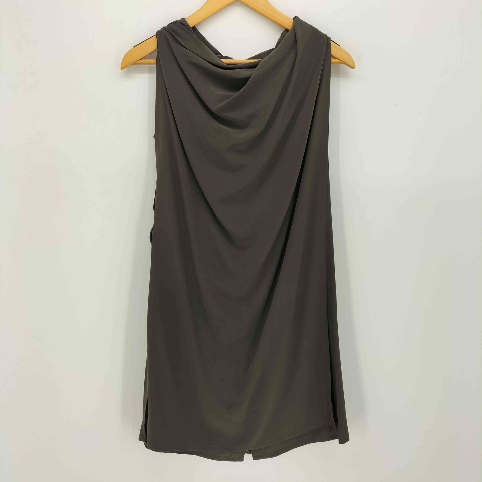 リックオウエンス RICK OWENS ドレープネック ノースリーブ ワンピース