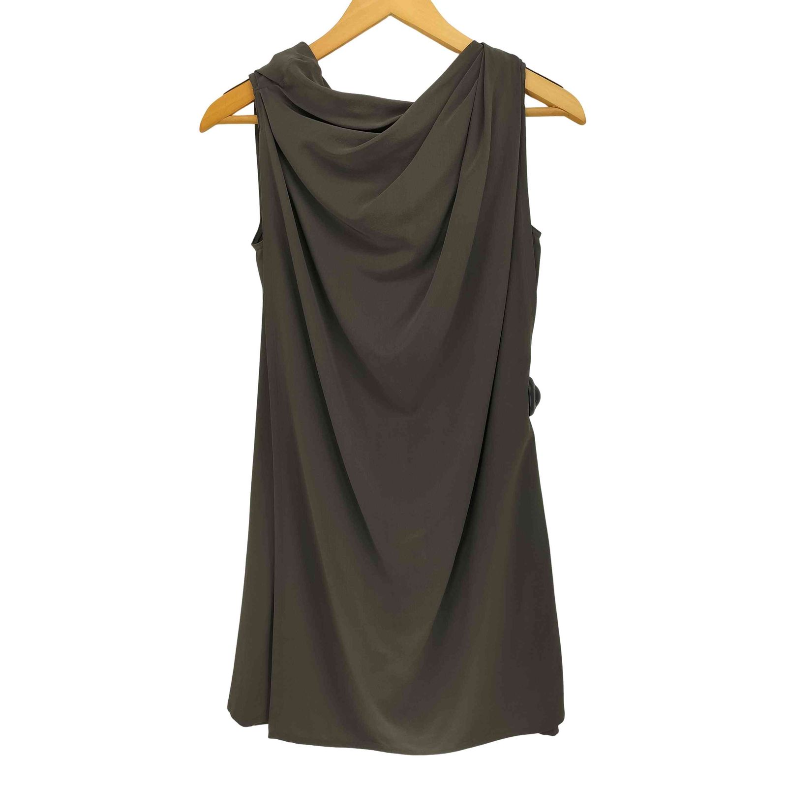 リックオウエンス RICK OWENS ドレープネック ノースリーブ ワンピース