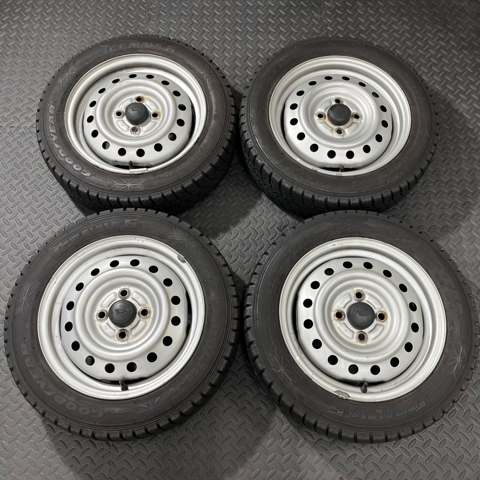 19年製 155/65R14 グッドイヤー アイスナビ6 ダイハツ タント ムーヴ