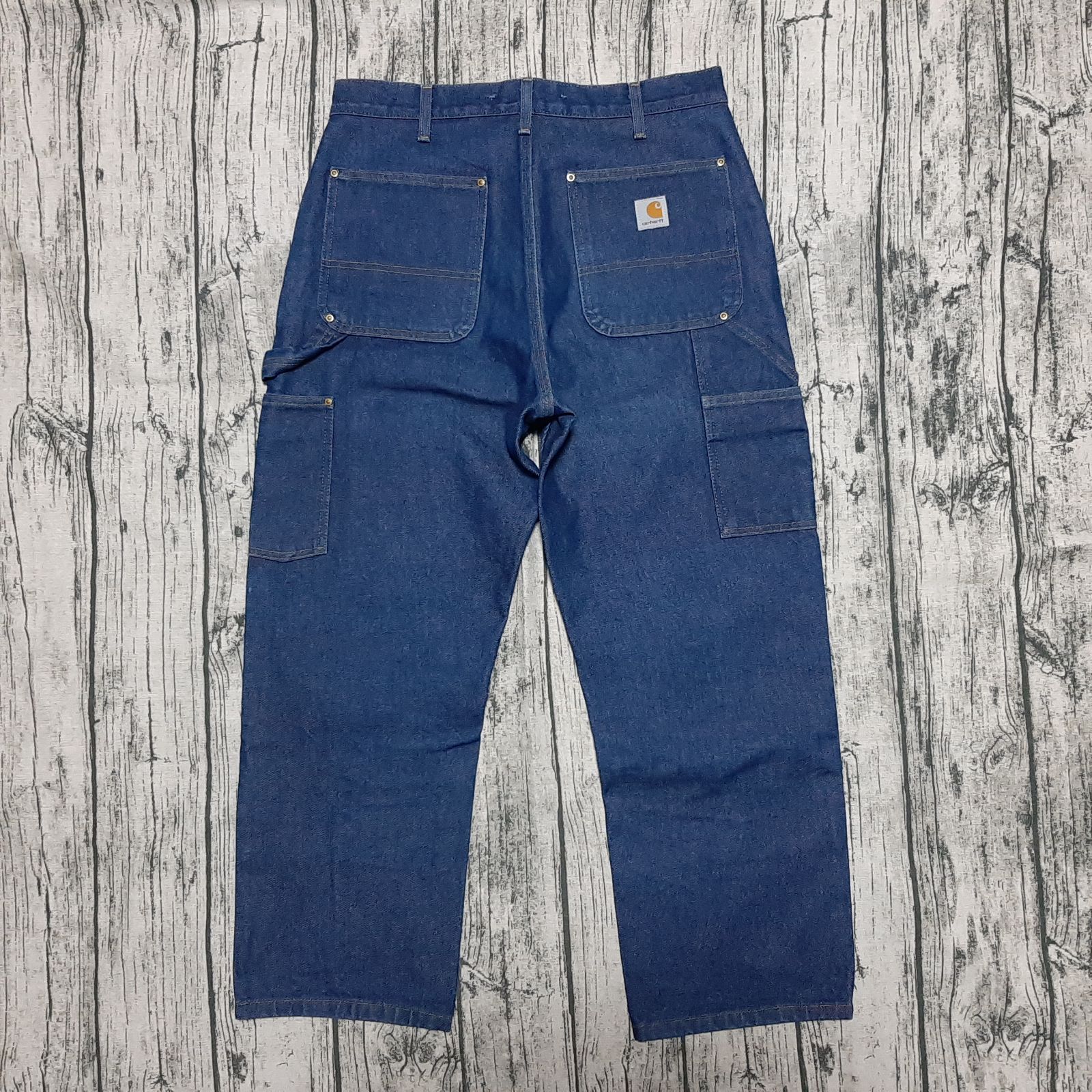 Carhartt ペインターパンツ デニム　ダブルニー W32】Carhartt ダブルニー デニムペインターパンツ カーハート DOUBLE