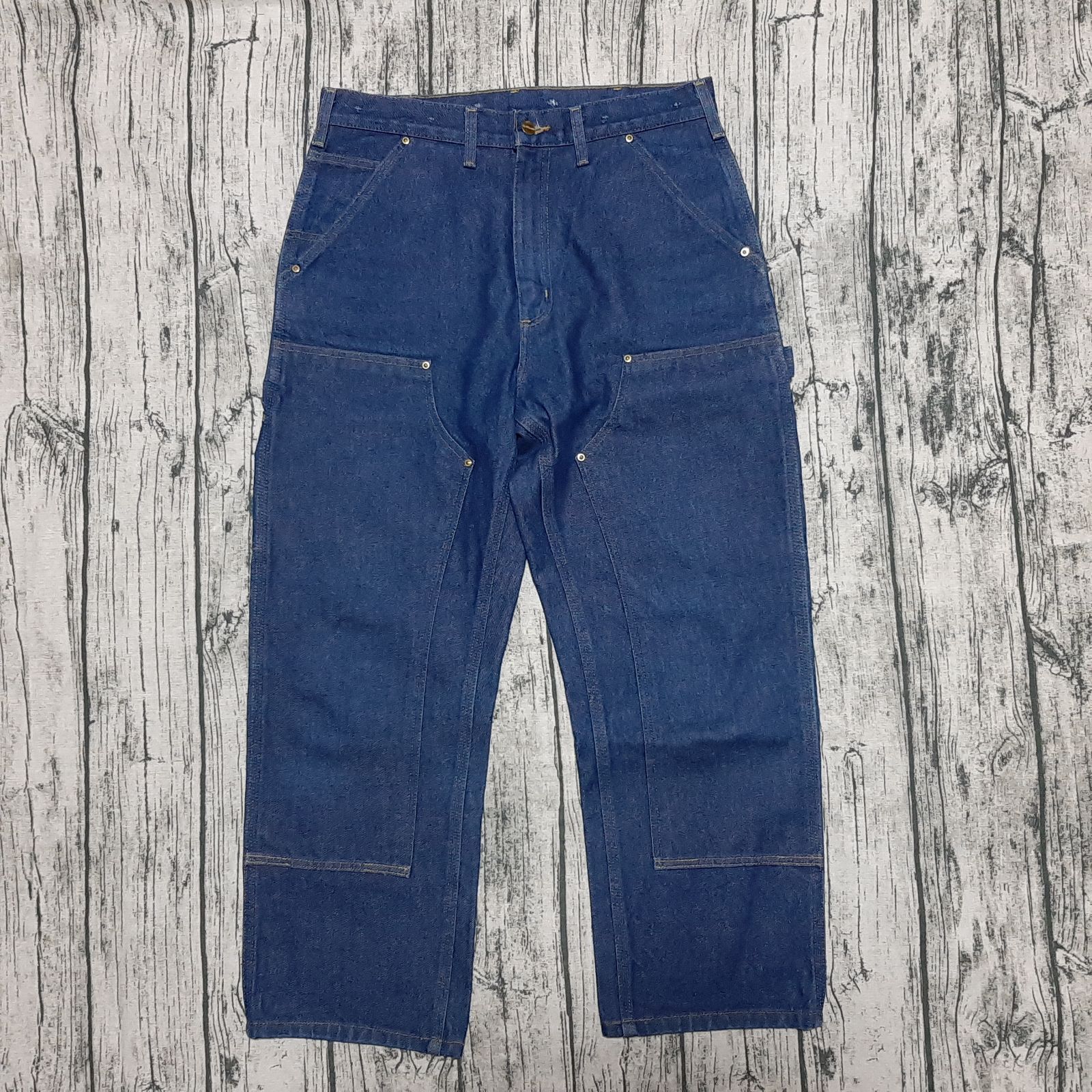 W32】Carhartt ダブルニー デニムペインターパンツ カーハート DOUBLE
