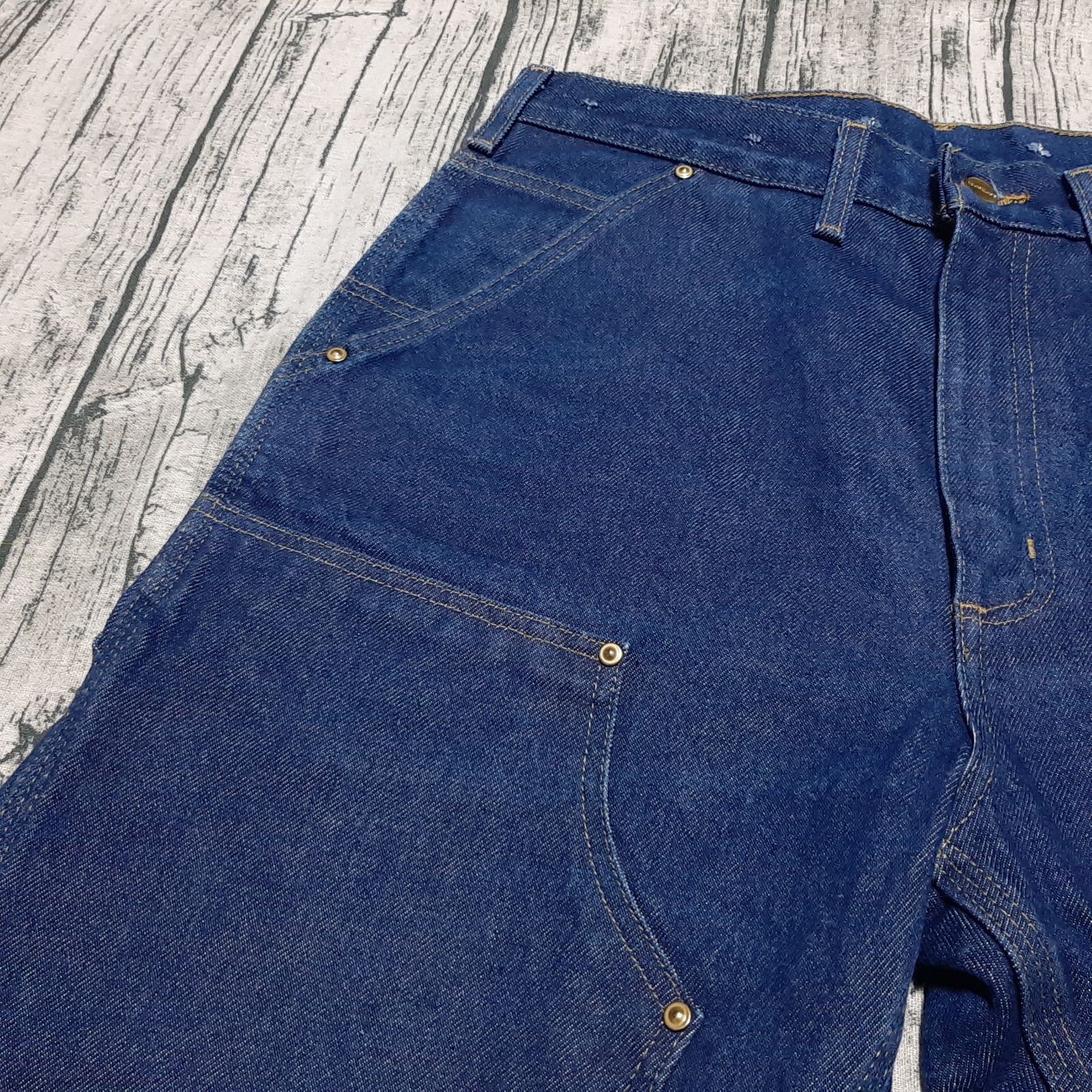 W32】Carhartt ダブルニー デニムペインターパンツ カーハート DOUBLE