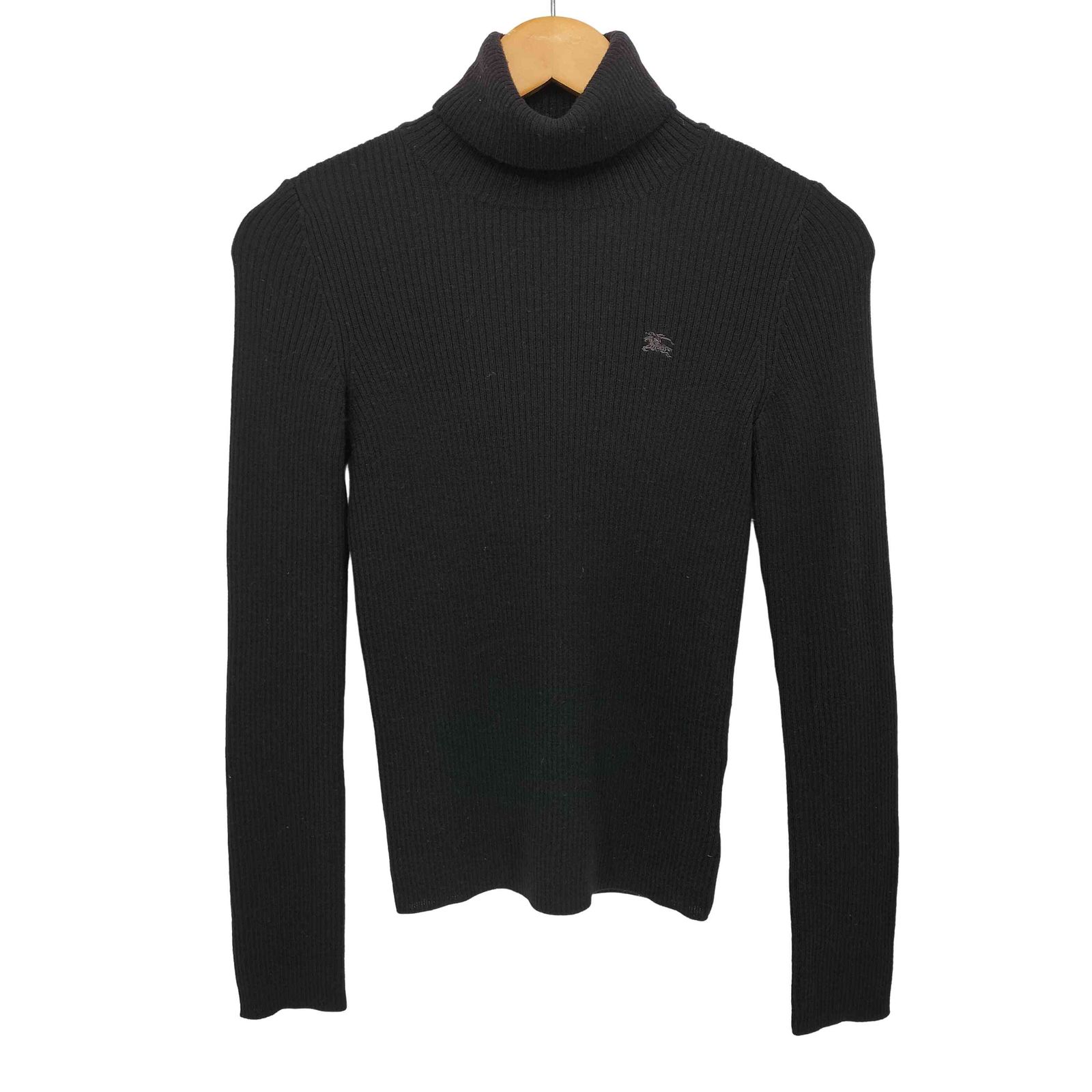 バーバリーブルーレーベル BURBERRY BLUE LABEL ロゴ刺繍 ウール