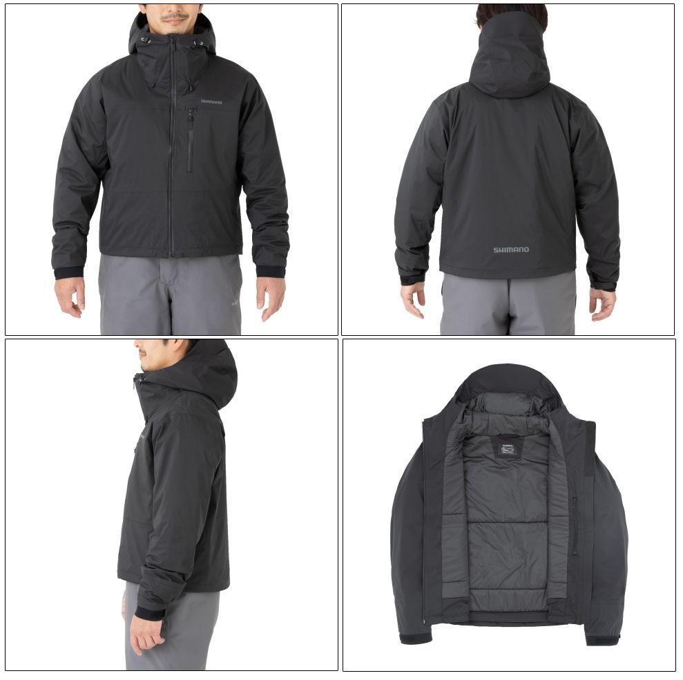 防寒 シマノ SHIMANO デュラスト ウォームショートレイン RB-04 SU ベージュ XL