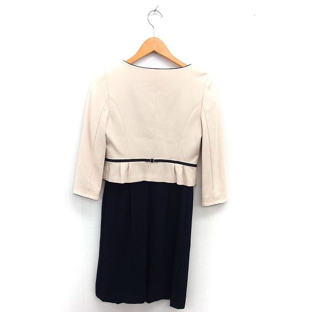 【美品】TOCCA トッカ　セットアップ　ワンピース　ノーカラー　リボン　6 美品】TOCCA トッカ セットアップ ワンピース ノーカラー リボン 6