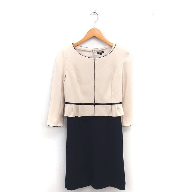 トッカ TOCCA セットアップ ワンピース ジャケット ロング リボン バイ