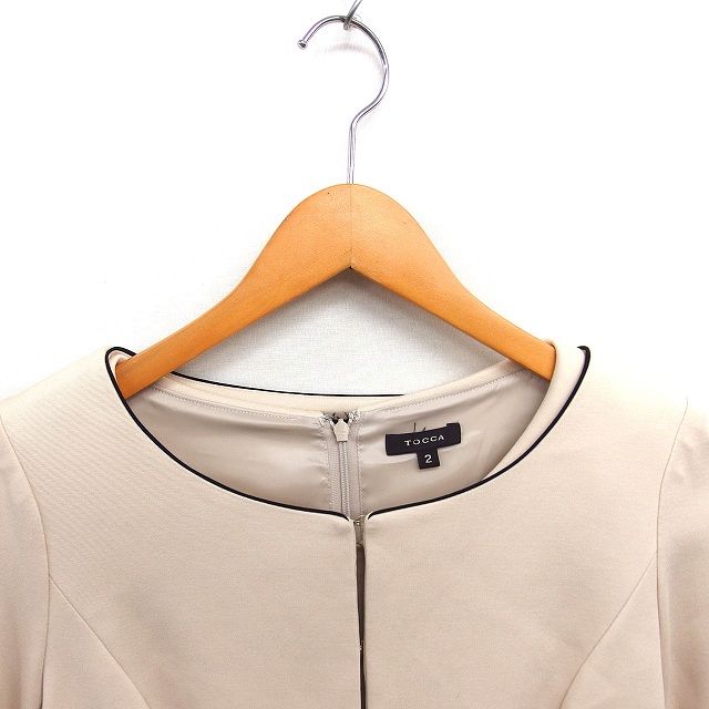 【美品】TOCCA トッカ　セットアップ　ワンピース　ノーカラー　リボン　6 TOCCA（スーツ）のフリマアイテム一覧