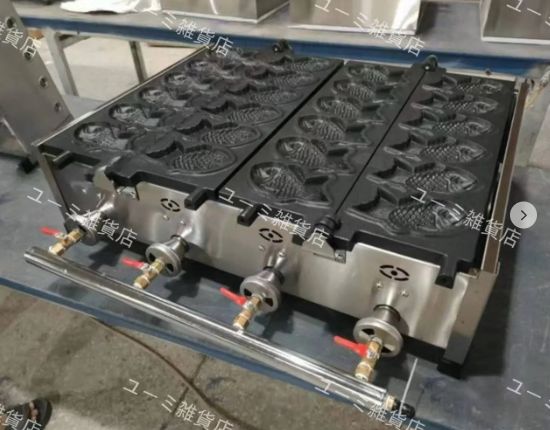 入手困難！LPガス たい焼き器 6匹×2連 12匹焼ける！ 鯛焼き器/厨房機器