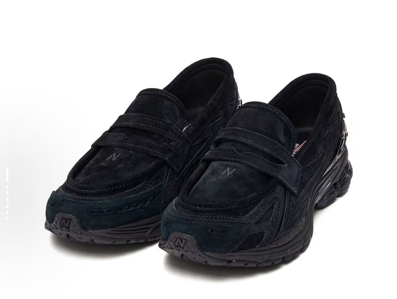 Balance 1906 L 黒 オールブラック トレンドローファー スニーカー