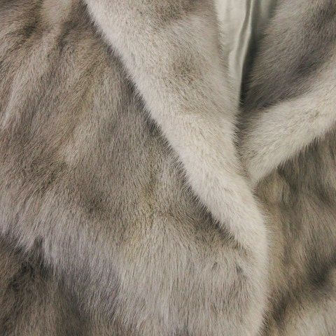 サガミンク SAGA MINK 銀サガ サファイアミンクファー コート 毛皮