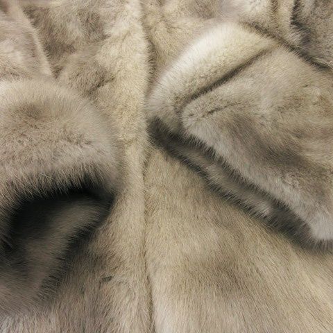 サガミンク SAGA MINK 銀サガ サファイアミンクファー コート 毛皮