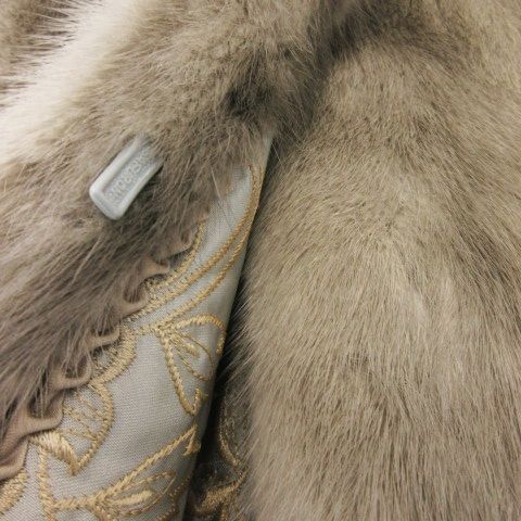 サガミンク SAGA MINK 銀サガ サファイアミンクファー コート 毛皮