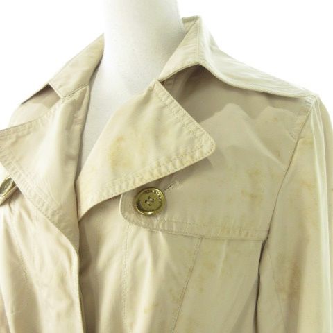 バーバリー ロンドン BURBERRY LONDON トレンチコート ロング丈 ベルト