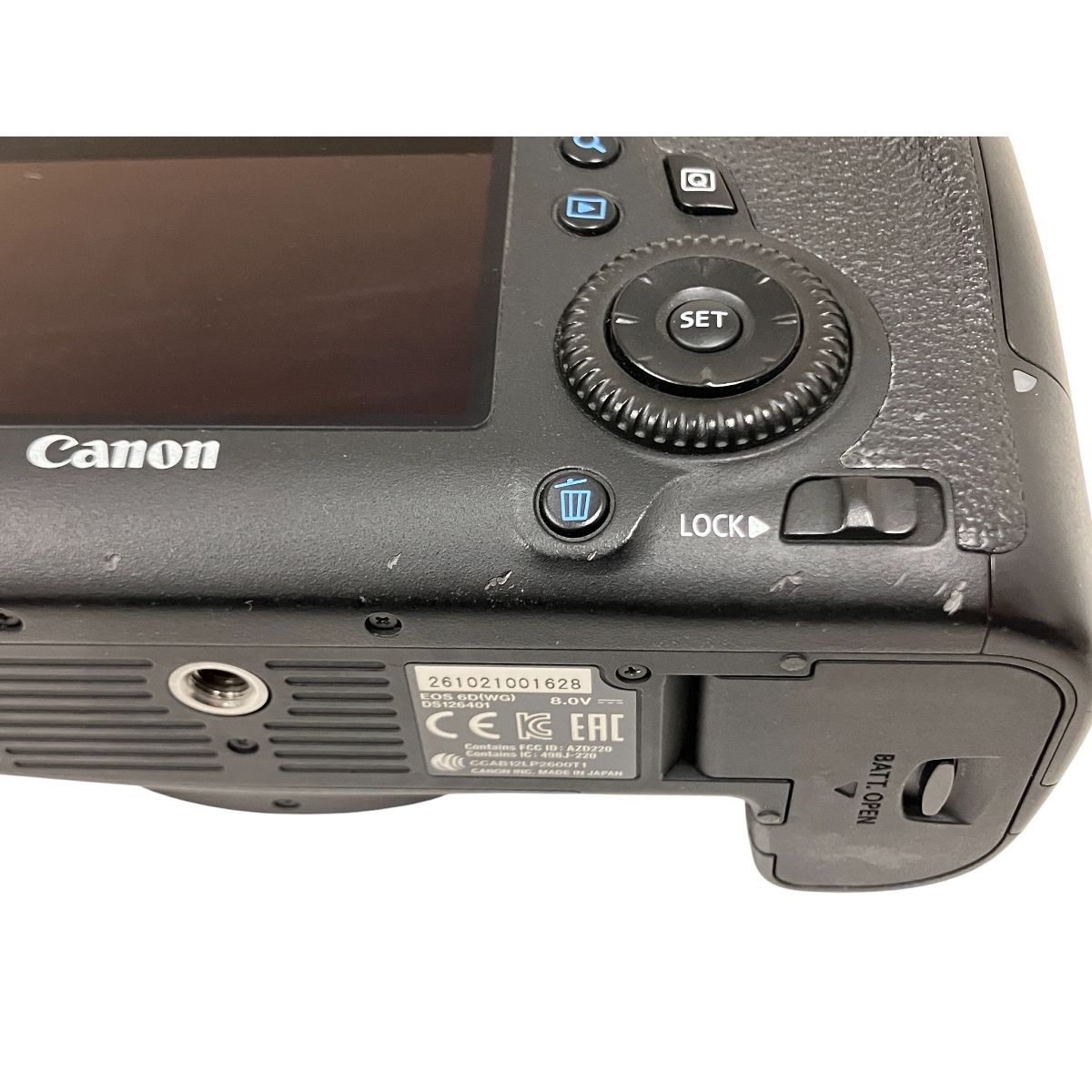 Canon DS126401 EOS 6D WG ボディ デジタル 一眼レフ カメラ キヤノン