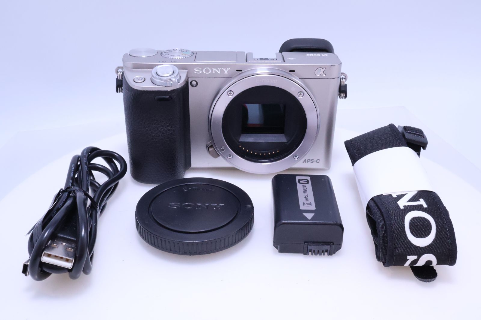 美品】SONY α6000 ボディ シルバー ILCE-6000 S ミラーレス一眼 - メルカリ