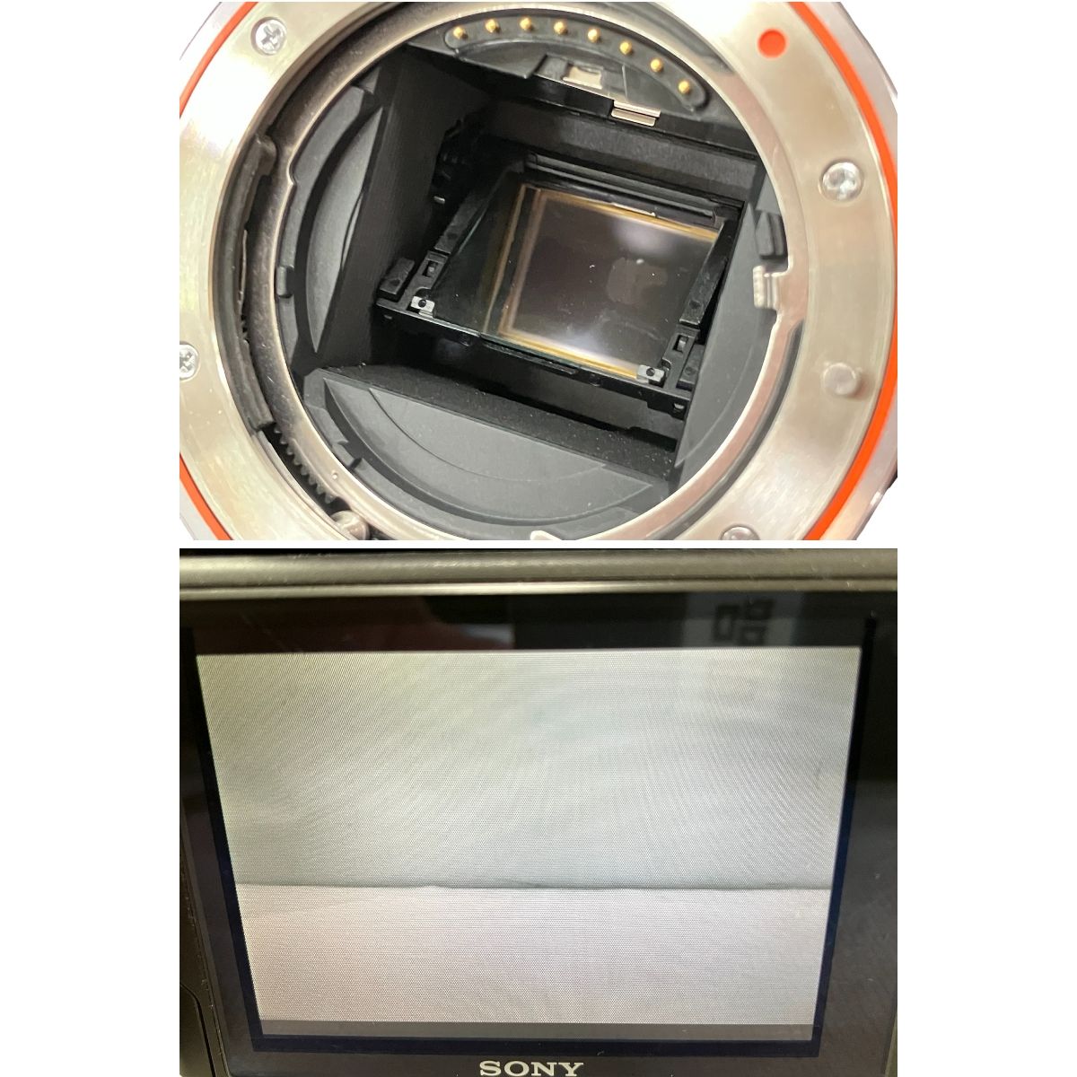 ソニー　α300【美品】 SONY ソニー α300 DSLR-A300 ゴールド 標準＆超望遠ダブルズームセット