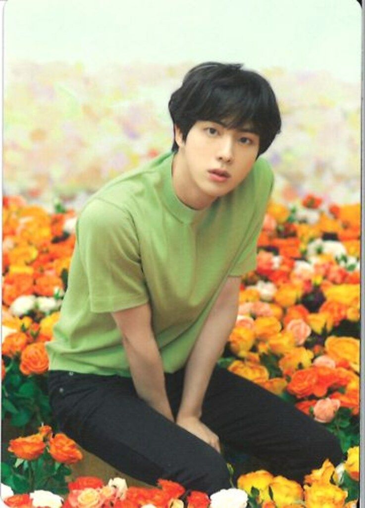 BTS ミニフォトカード JIN 2018 LOVE YOURSELF JAPAN EDITION 1/8