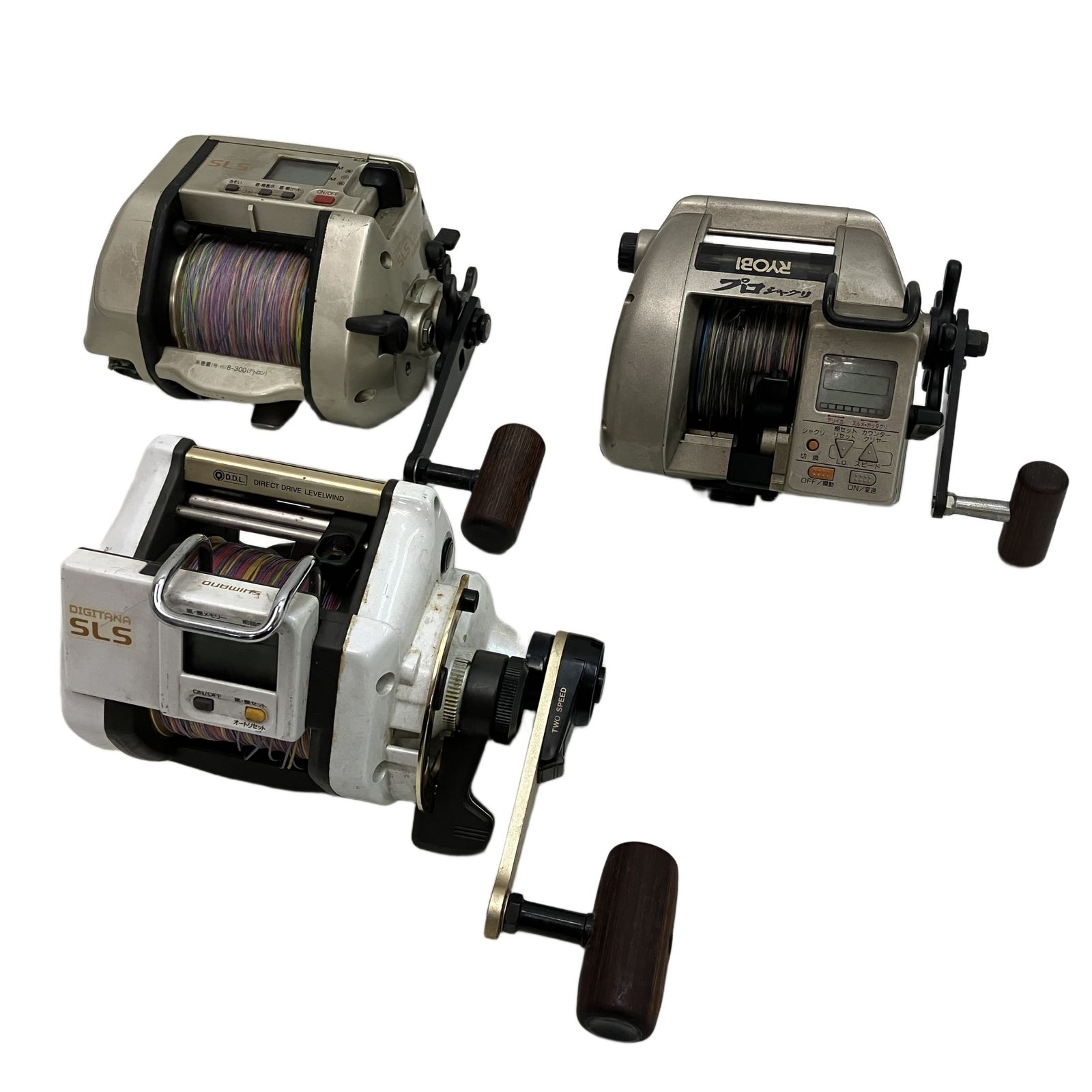 SHIMANO、Daiwwa、RYOBI リール　まとめ売り ( ジャンク品) ジャンク☆リール 5点セットまとめ売り Abu Garcia RYOBI その他