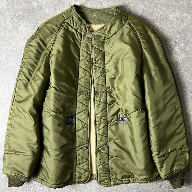 60s USAF 米軍実物 ウール パイル ライナー ジャケット M-L / 60年代
