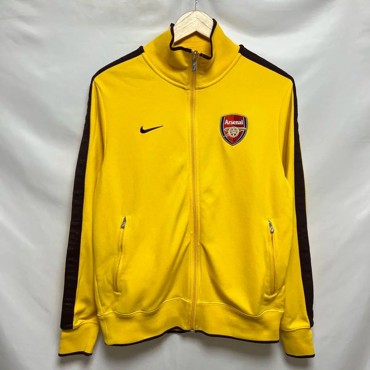 アーセナル Nike イエロージャージ Pires 7 アーセナル Nike イエロー