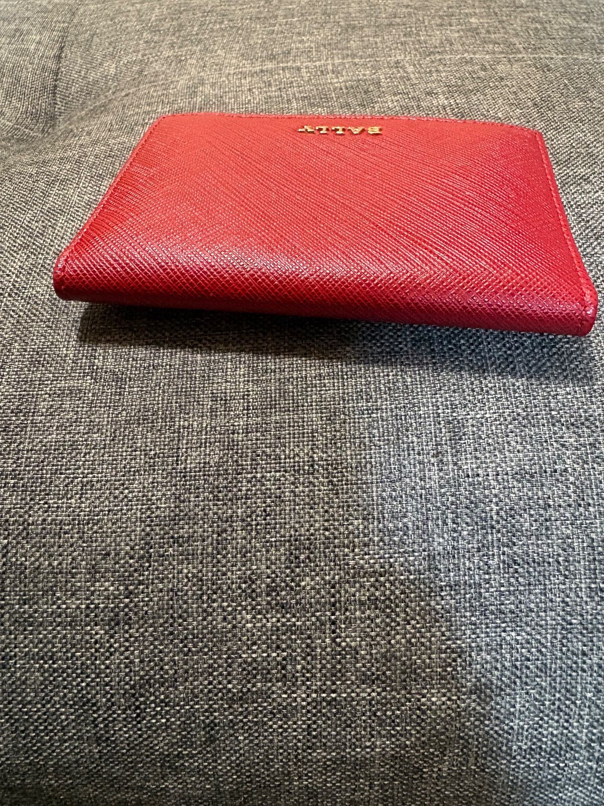 美品】BALLY バリー レザー カードケース パスケース 名刺入れ レッド