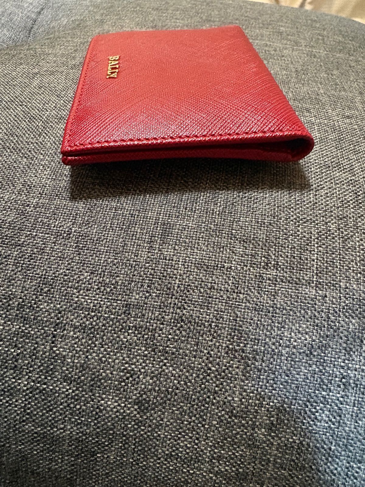 美品】BALLY バリー レザー カードケース パスケース 名刺入れ レッド