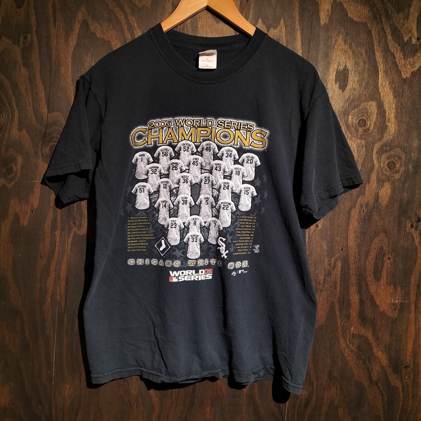 MLB シカゴ•ホワイトソックス 2005年ワールドシリーズ優勝記念Tシャツ