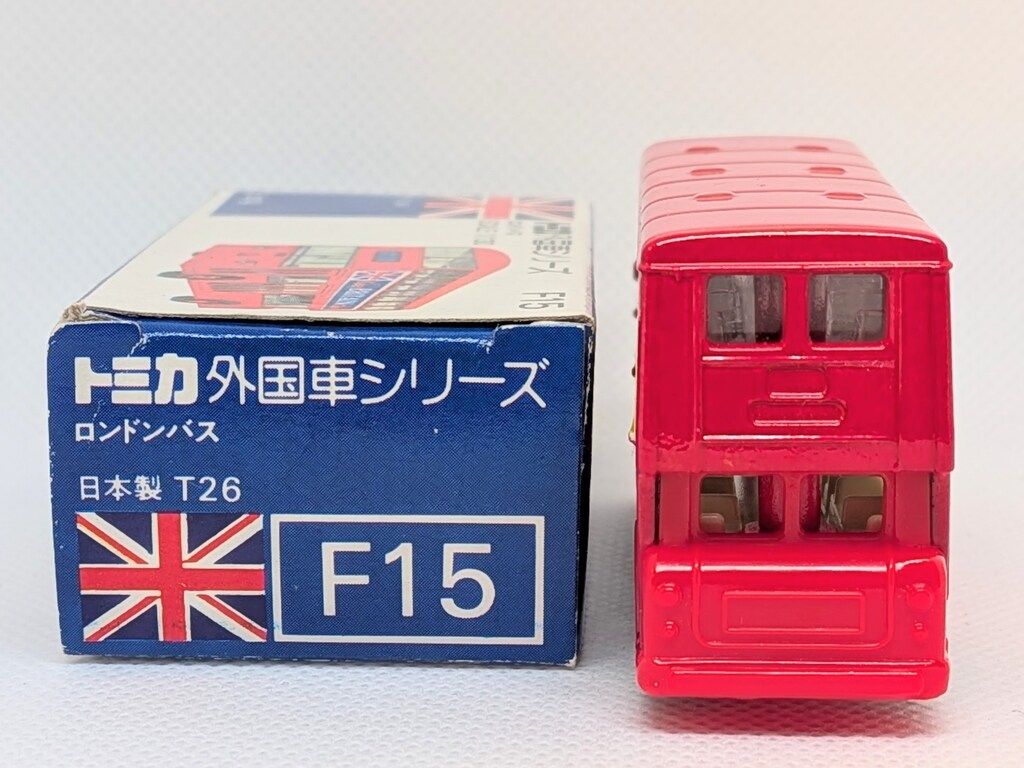 トミー トミカ青箱日本製/西武特注 ロンドンバス/SEIBU WORLD MINI CAR