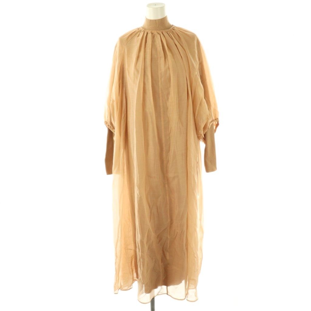 アドーア ADORE 2点セット シアーレイヤードワンピース シアー七分袖