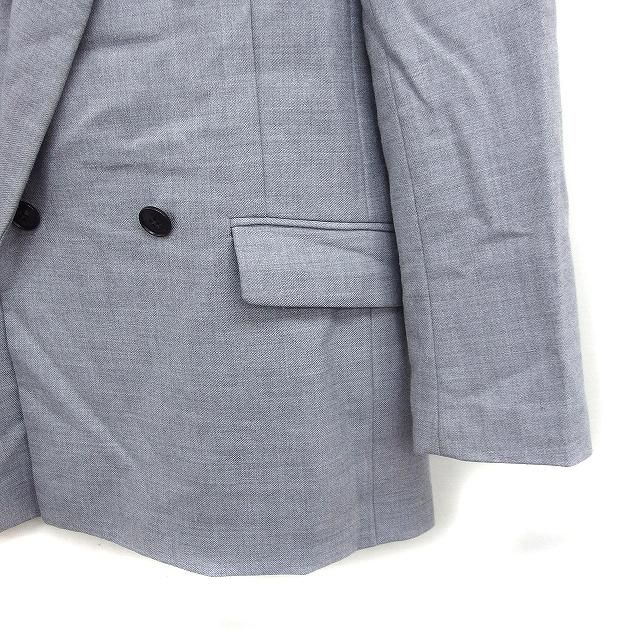 アンクレイヴ uncrave テーラードジャケット ダブルボタン 無地 ウール
