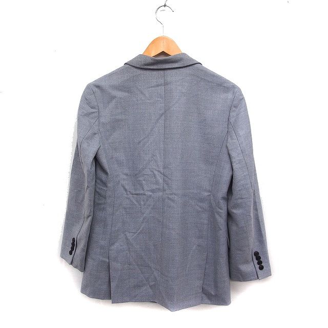 アンクレイヴ uncrave テーラードジャケット ダブルボタン 無地 ウール