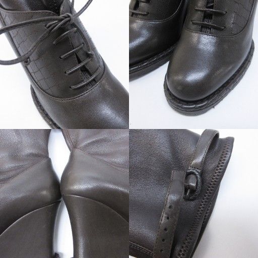 ボッテガヴェネタ BOTTEGA VENETA イントレチャート ショートブーツ