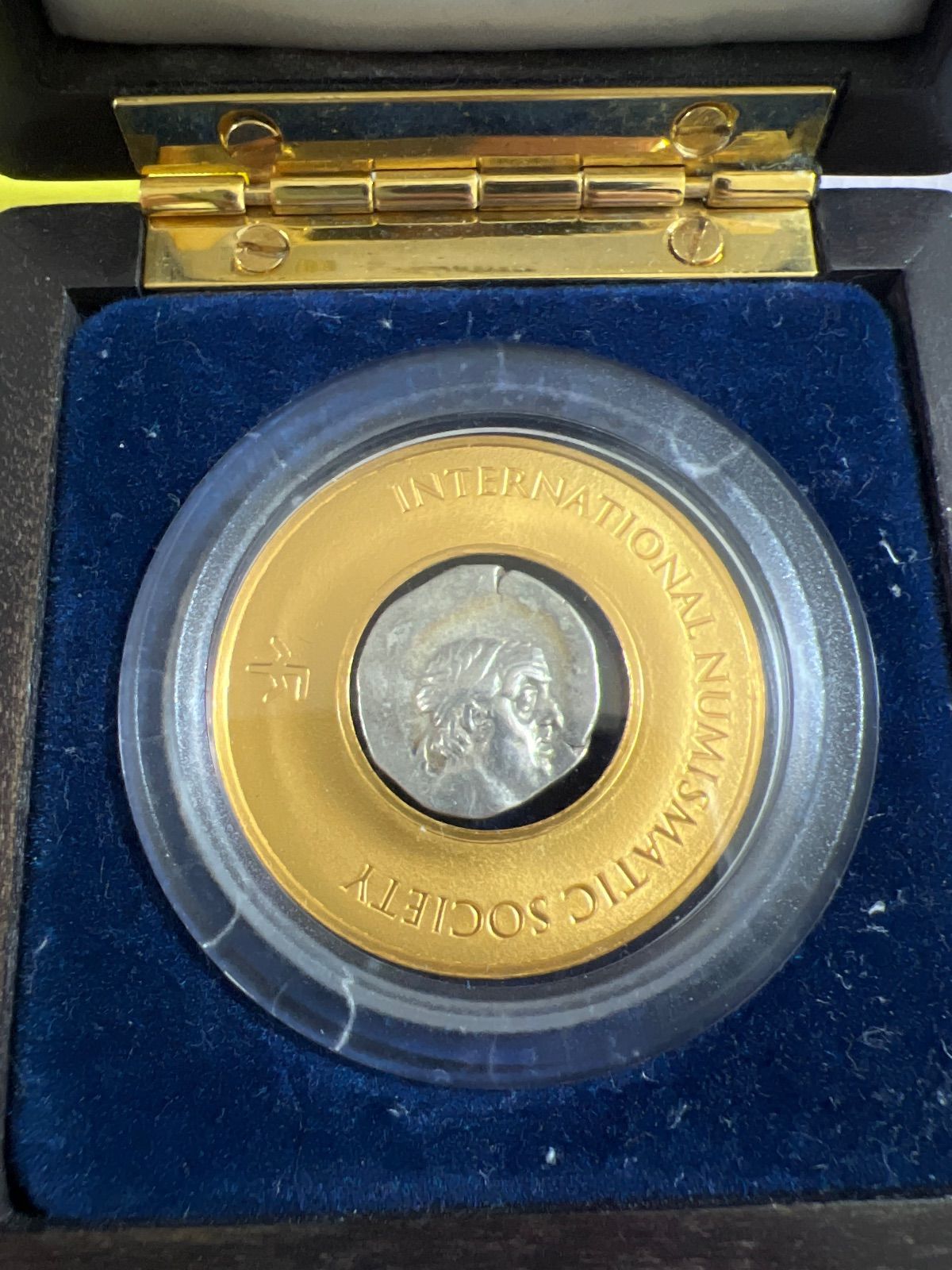 希少】フランクリンミント 古代ドラクマ銀貨 アリオバルザネス1世