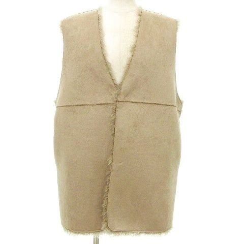 マイカ＆ディール MICA&DEAL タグ付き 24AW Vネック フェイクファー