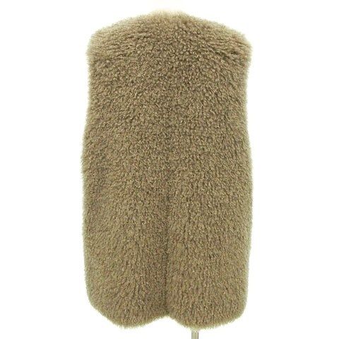 マイカ＆ディール MICA&DEAL タグ付き 24AW Vネック フェイクファー