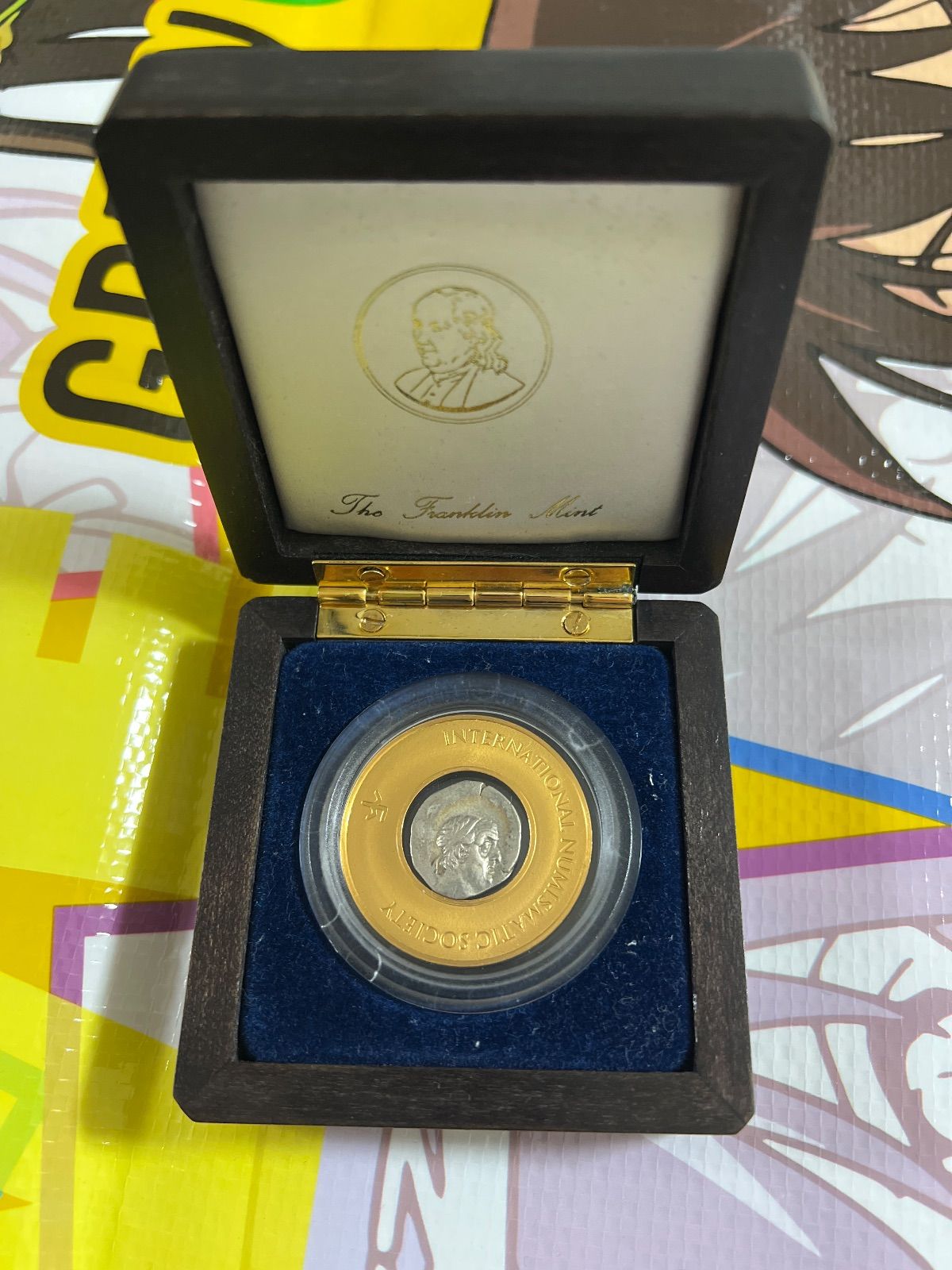 希少】フランクリンミント 古代ドラクマ銀貨 アリオバルザネス1世