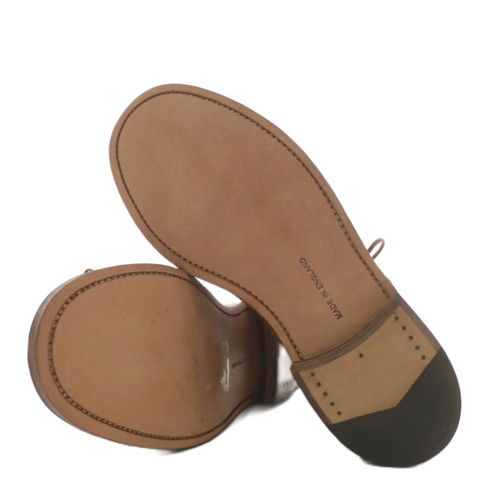 トリッカーズ　カントリー ウィングチップ メダリオン ブーツ ブラウン 9 トリッカーズ カントリー ウィングチップ メダリオン ブーツ ブラウン 9